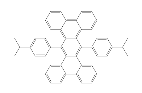 Phenanthro[9,10-b]triphenylene, 9,18-bis[4-(1-methylethyl)phenyl]-, (.+-.)-