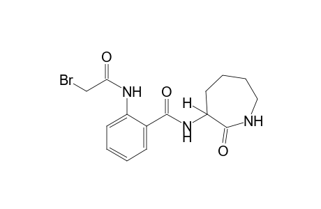 2-bromo-2'-[(hexahydro-2-oxo-1H-azepin-3-yl)carbamoyl]acetanilide