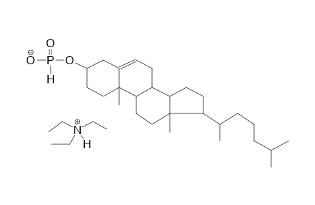 CHOLESTERYLPHOSPHITE, TRIETHYLAMMONIUM SALT