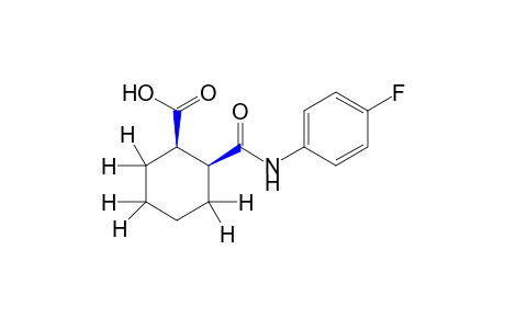 cis-2-[(p-fluorophenyl)carbamoyl]cyclohexanecarboxylic acid