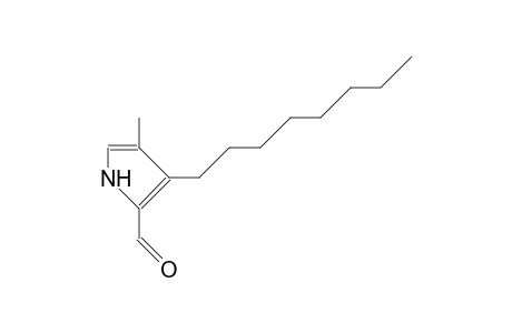 4-Methyl-3-octyl-2-pyrrole-carboxaldehyde