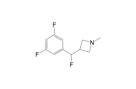 3-[(3,5-difluorophenyl)(fluoro)methyl]-1-methylazetidine