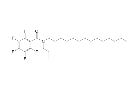 Benzamide, pentafluoro-N-propyl-N-tetradecyl-