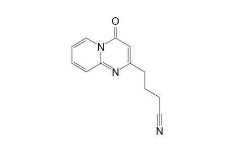 4-(4-Oxo-4H-pyrido[1,2-a]pyrimidin-2-yl)butanenitrile