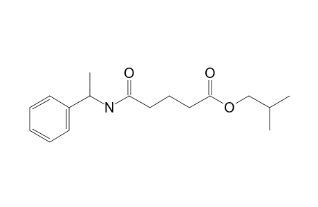 Glutaric acid, monoamide, N-(1-phenylethyl)-, isobutyl ester