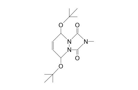 cis-2,5-Di-T-butoxy-8-methyl-1,6,8-triaza-bicyclo(4.3.0)nonane-7,9-dione