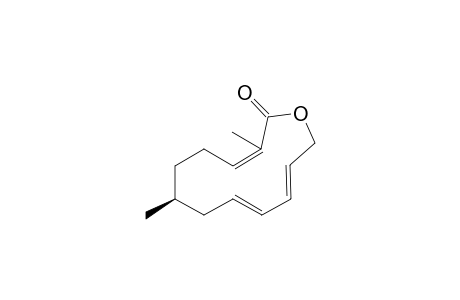 (2E,4E,10E)-(S)-(+)-2,6-Dimethyldodeca-2,8,10-trieno-1,12-lactone