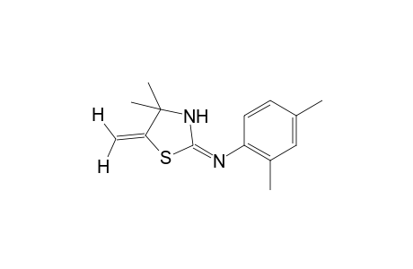 4,4-dimethyl-5-methylene-2-[(2,4-xylyl)imino]thiazolidine