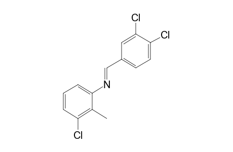 3-chloro-N-(3,4-dichlorobenzylidene)-o-toluidine