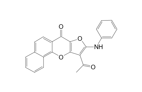 15-Acetyl-14-(phenylamino)-13,17-dioxatetracyclo-[8.7.0.02.7.012.16]heptadeca-1(10),2(7),3,5,8 12(16),14-heptan-11-one