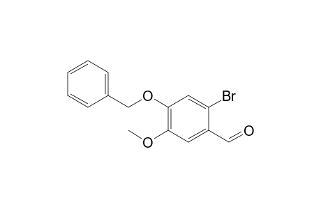 2-Bropmo-5-methoxy-4-benzyloxybenzaldehyde