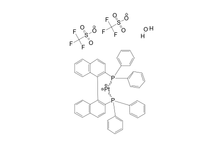 [PT-(S-(-)-BINAP)-(H2O)]-[OTF]2