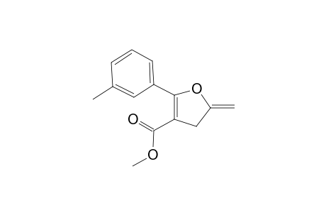 Methyl 5-methylene-2-m-tolyl-4,5-dihydrofuran-3-carboxylate