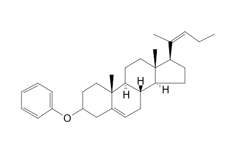 Cholane-5,20(22)-diene-3B-phenoxy