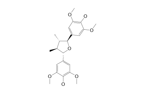 (7-ALPHA,7'-BETA,8-BETA,8'-ALPHA)-4,4'-DIHYDROXY-3,3',5,5'-TETRAMETHOXY-7,7'-EPOXYLIGNAN