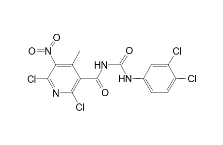 urea, N-[(2,6-dichloro-4-methyl-5-nitro-3-pyridinyl)carbonyl]-N'-(3,4-dichlorophenyl)-
