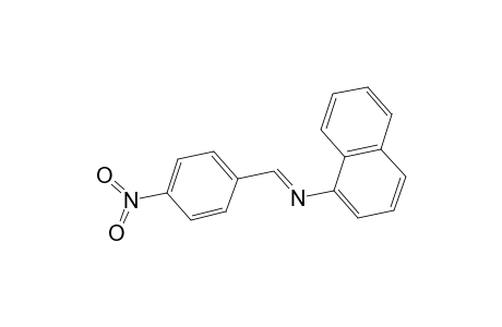 1-(4-Nitrobenzylideneamino)naphthalene