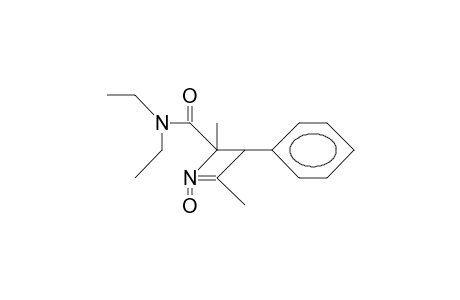 N,N-Diethyl-2,3-dihydro-2,4-dimethyl-3-phenyl-2-azetecarboxamid-1-oxide