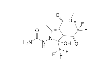 1-(carbamoylamino)-2-hydroxy-5-methyl-2-(trifluoromethyl)-3-(2,2,2-trifluoro-1-oxoethyl)-3H-pyrrole-4-carboxylic acid methyl ester