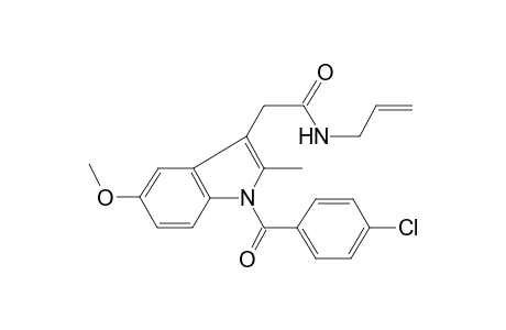 Acetamide, N-allyl-2-[1-(4-chlorobenzoyl)-5-methoxy-2-methyl-3-indolyl)-