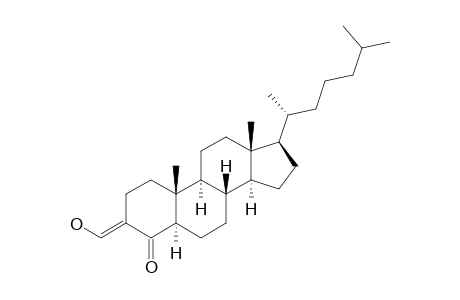 3-Hydroxymethylene-5-.alpha.-cholestan-4-one