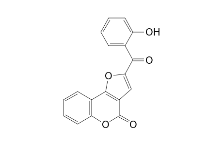 4H-Furo[3,2-c][1]benzopyran-4-one, 2-(2-hydroxybenzoyl)-
