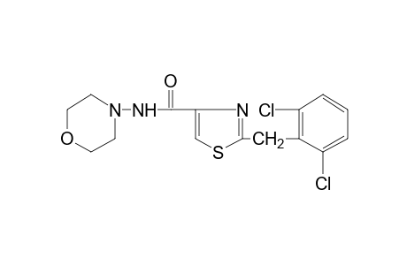2-(2,6-dichlorobenzyl)-N-morpholino-4-thiazolecarboxamide
