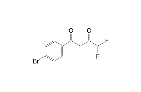 1-(4-Bromophenyl)-4,4-difluorobutane-1,3-dione