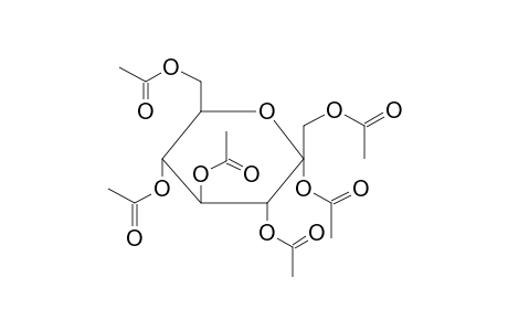 D-Gluco-heptulose, hexaacetate