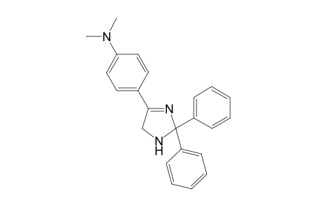 Benzenamine, 4-(2,5-dihydro-2,2-diphenyl-1H-imidazol-4-yl)-N,N-dimethyl-