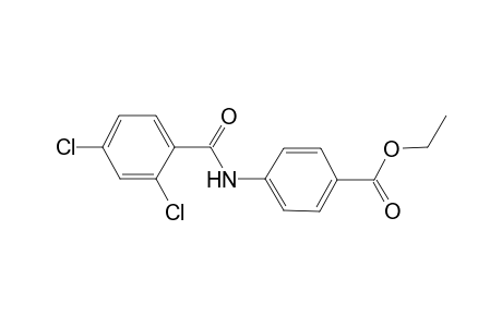 p-(2,4-dichlorobenzamido)benzoic acid, ethyl ester