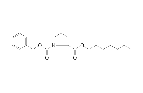 L-Proline, N-benzyloxycarbonyl-, heptyl ester