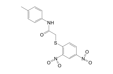 2-[(2,4-dinitrophenyl)thio]-p-acetotoluidide