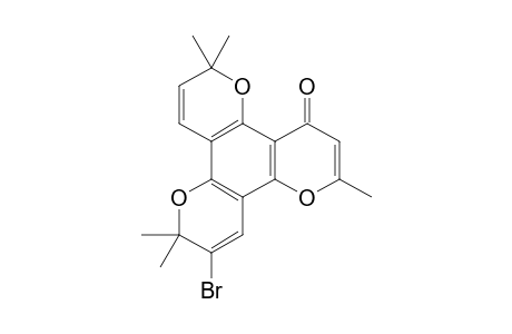 7-Bromo-2,2,6,6,10-pentamethyl-2H,6H,12H-benzo[1,2-b:3,4-b':5,6-b'']tripyran-12-one