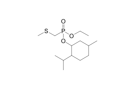 Ethyl menthyl (methylthio)methylphosphonate