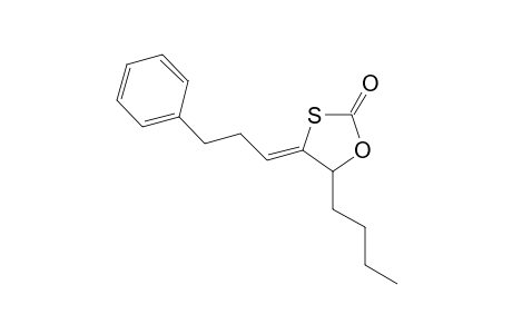 (4Z)-5-butyl-4-(3-phenylpropylidene)-1,3-oxathiolan-2-one