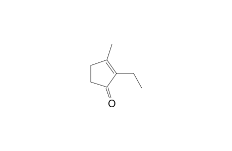 2-Cyclopenten-1-one, 2-ethyl-3-methyl-