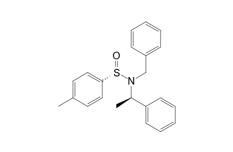 (R,SS)-N-Benzyl-N-(1-phenylethyl)-p-toluenesulfinamide