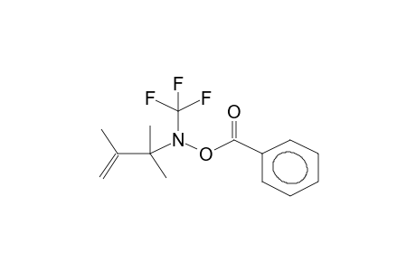 O-BENZOYL-N-TRIFLUOROMETHYL-N-2,3-DIMETHYLBUT-3-EN-2-YLHYDROXYLAMINE