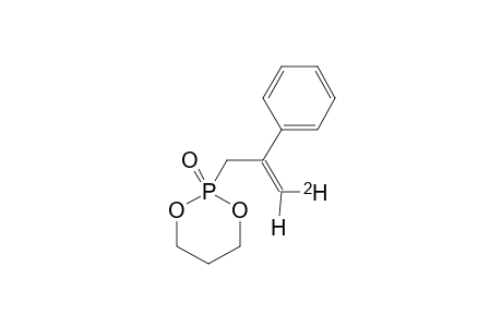 (E/Z)-2-OXO-2-([3-(2)H]-2-PHENYL-2-PROPENYL)-1,3,2-DIOXAPHOSPHORINANE