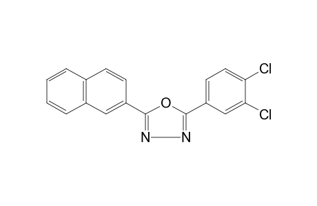 2-(3,4-dichlorophenyl)-5-(2-naphthyl)-1,3,4-oxadiazole