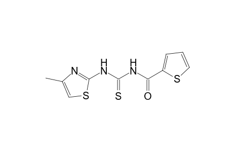 1-(4-methyl-2-thiazolyl)-3-(2-thenoyl)-2-thiourea