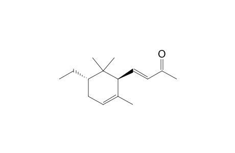 (+)-(1'S,5'S,E)-4-(5'-ETHYL-2',6',6'-TRIMETHYLCYCLOHEX-2'-ENYL)-BUT-3-EN-2-ONE