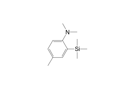 Benzenamine, N,N,4-trimethyl-2-(trimethylsilyl)-