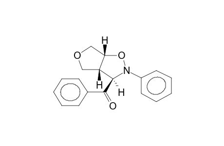 2-PHENYL-ENDO-3-BENZOYLTETRAHYDROFURANO[3,4-D]ISOXAZOLIDINE