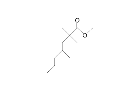 2,2,4-trimethylenanthic acid methyl ester