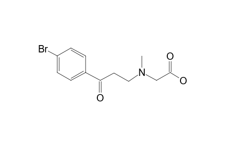 Acetic acid, 2-[3-(4-bromophenyl)-3-oxopropyl](methyl)amino-