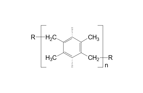 Crosslinked poly(dimethyl-ethylenephenylene)