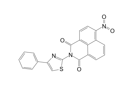 6-Nitro-2-(4-phenyl-1,3-thiazol-2-yl)-1H-benzo[de]isoquinoline-1,3(2H)-dione