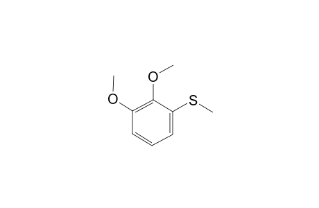 1,2-dimethoxy-3-methylsulfanylbenzene